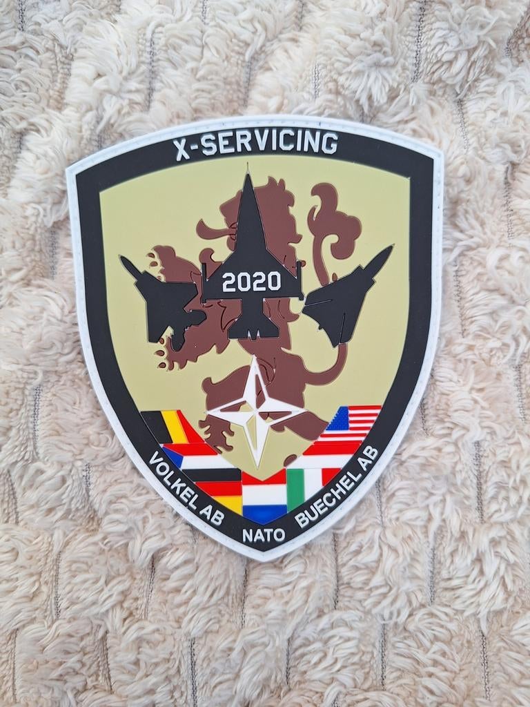 Klu embleem, Verzamelen, Ophalen of Verzenden, Luchtmacht, Nederland, Embleem of Badge