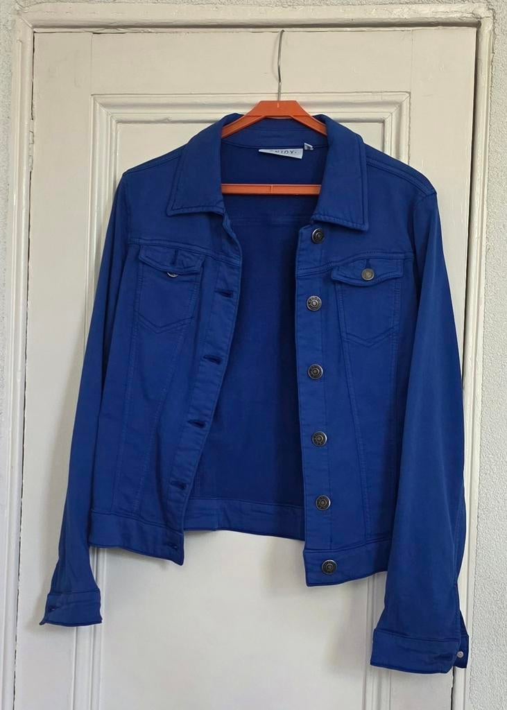 Enjoy jasje 38, Ophalen of Verzenden, Zo goed als nieuw, Maat 38/40 (M), Blauw