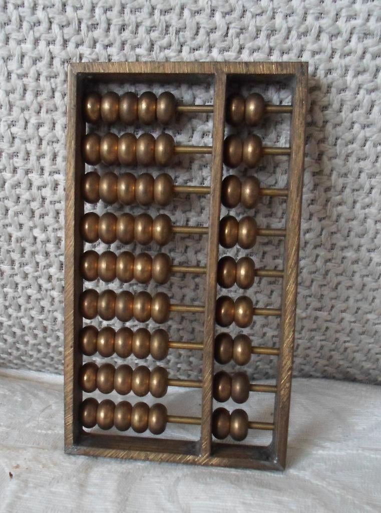 Telraam (Abacus) . Messing., Ophalen of Verzenden, Zo goed als nieuw