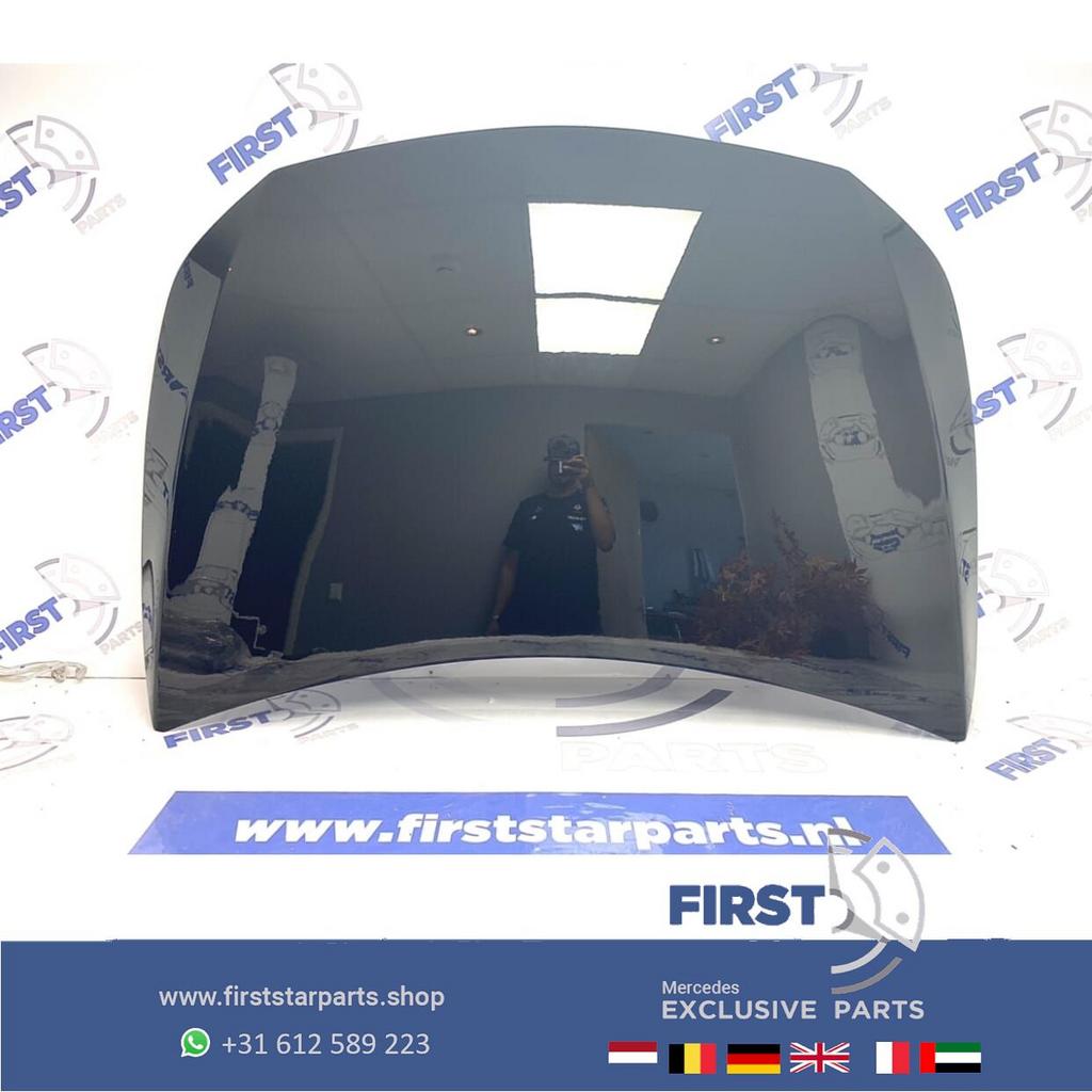 W177 V177 MOTORKAP ZWART ORIGINEEL Mercedes A Klasse 2018-20, Gebruikt, -, Voor, Ophalen of Verzenden