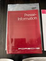Porsche persmap 1990 origineel met foto’s, Ophalen of Verzenden, Gelezen, Porsche