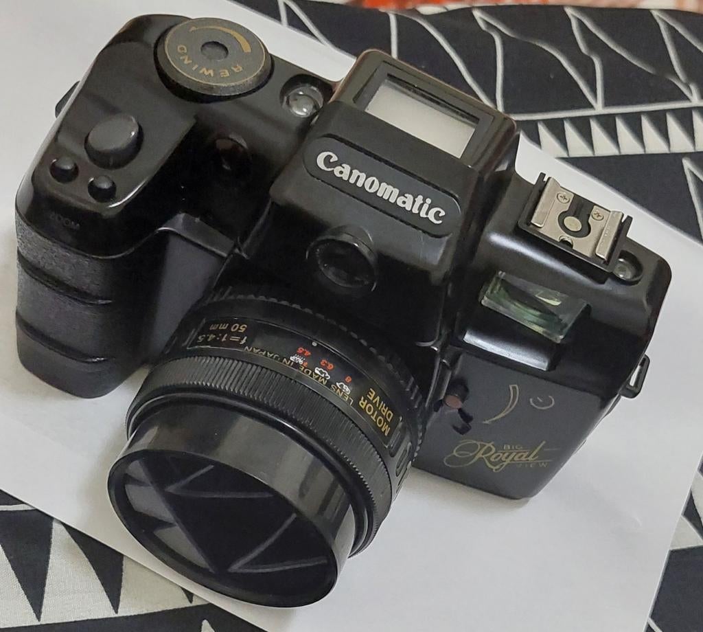 Canomatic camera met externe flitser te koop.
Camera ziet er, Ophalen of Verzenden, Gebruikt, Spiegelreflex, Overige Merken