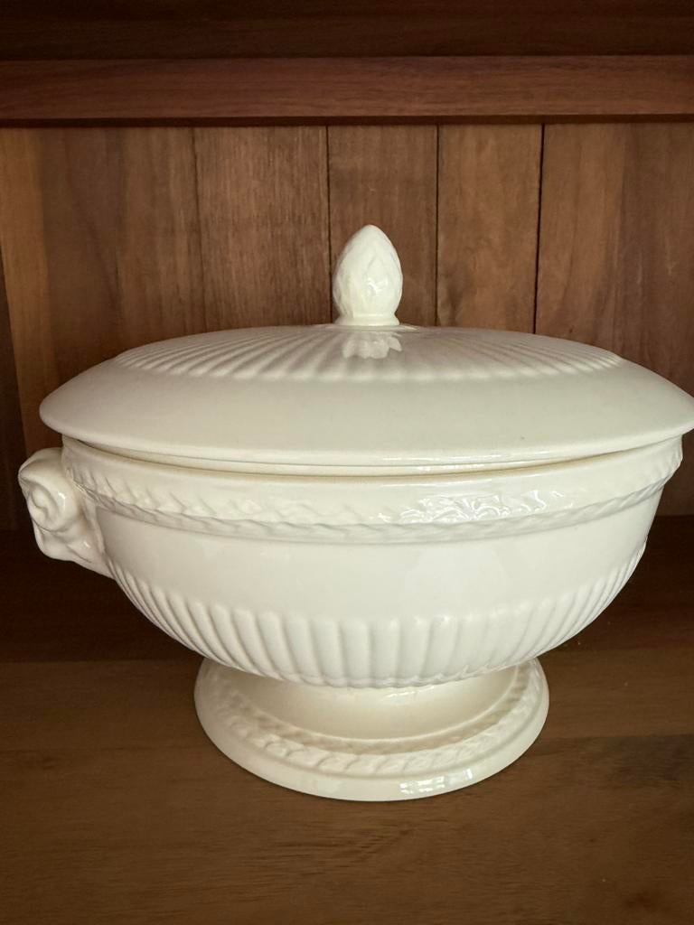 Dekschaal met deksel Wedgwood Edme, Antiek en Kunst, Ophalen