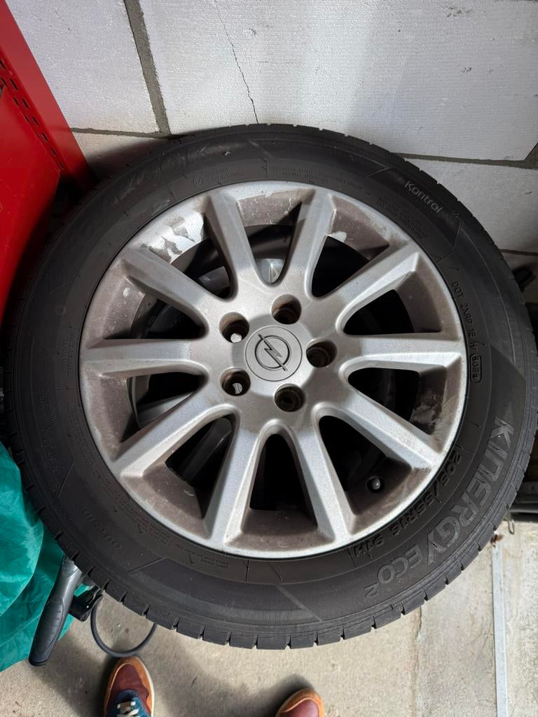 Opel astra velgen, Auto-onderdelen, Banden en Velgen, 16 inch, Zomerbanden, 205 mm, Ophalen of Verzenden