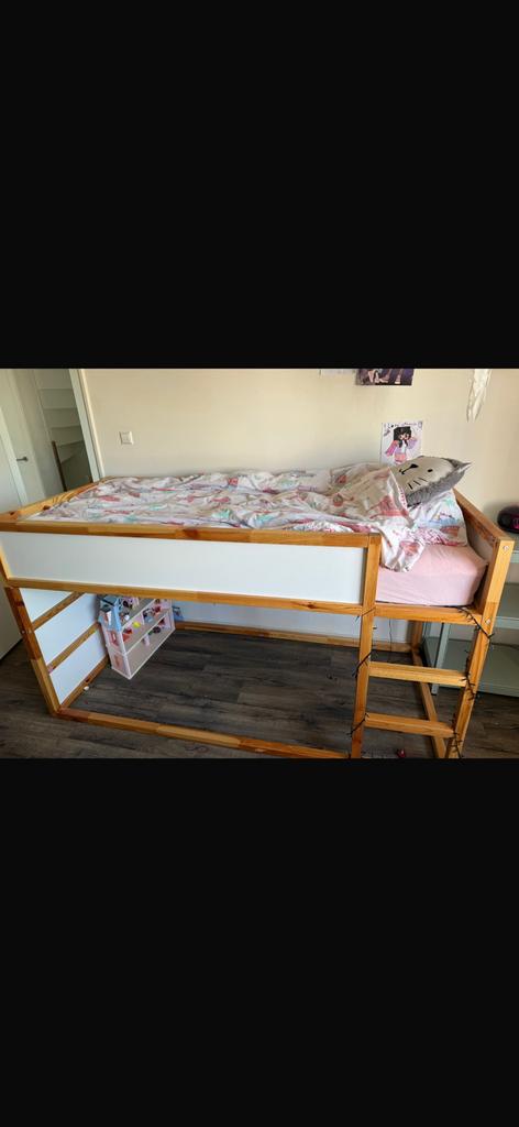 Keerbaar bed, in handomdraai dus hoog of laag bed, Kinderen en Baby's, Ophalen of Verzenden, Gebruikt