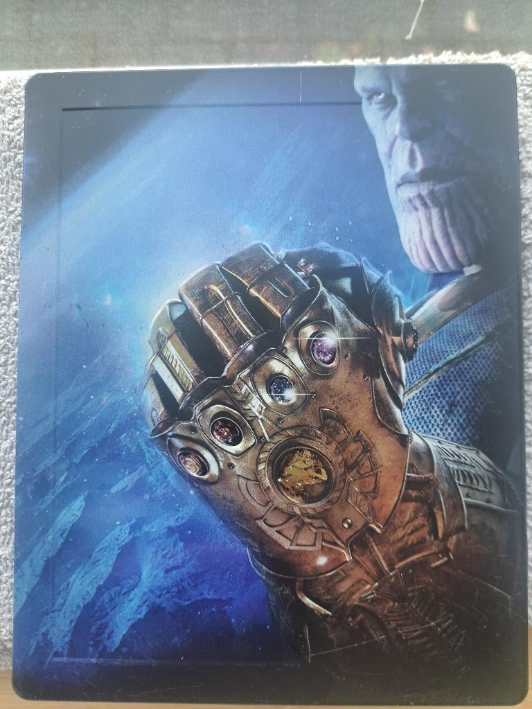 Avengers: Infinity War 4k Steelbook, Ophalen of Verzenden, Gebruikt, Actie