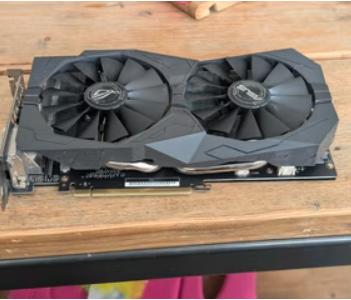 ASUS ROG Strix Strix GeForce GTX 1050 Ti OC 4GB, Computers en Software, Videokaarten, PCI-Express 3, Gebruikt, HDMI, Ophalen of Verzenden
