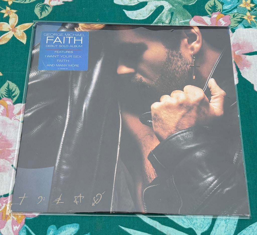 George Michael - Faith LP 1st Press NM Vinyl, incl. Poster, Cd's en Dvd's, Vinyl | Pop, Ophalen of Verzenden, Zo goed als nieuw