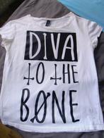 Coolcat "diva to the bone" shirt, korte mouw, maat M., Kleding | Dames, T-shirts, Maat 38/40 (M), Overige kleuren, Ophalen of Verzenden
