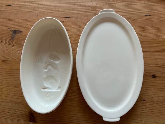 Oude Puddingvorm, met onderbord., Ophalen, Gebruikt, Schaal of Schalen, Overige stijlen