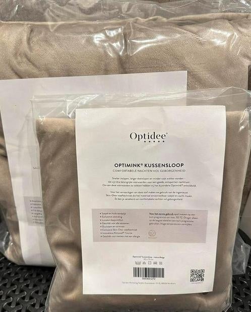 Opti-Mink Beddengoed set, lits-jumeaux Maat 220/240 optidee, Huis en Inrichting, Ophalen of Verzenden, Nieuw, Tweepersoons, Dekbedovertrek