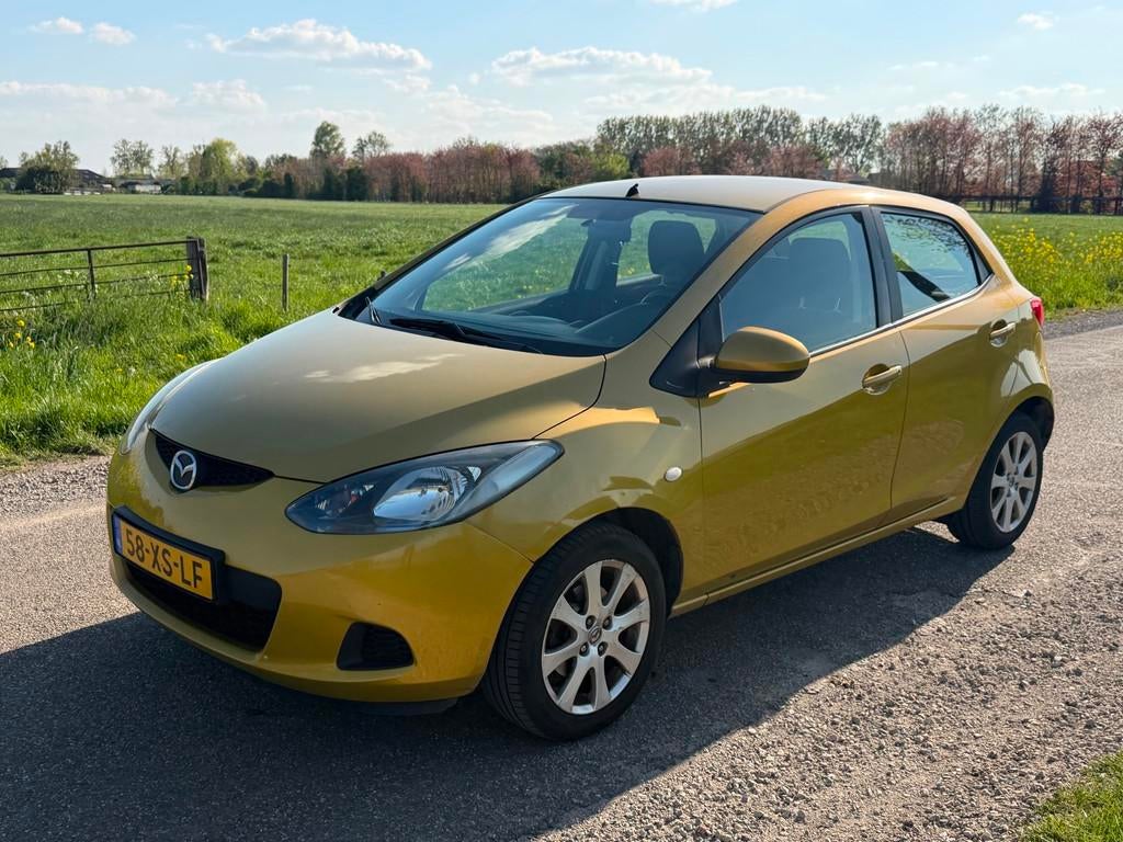 Mazda 2 1.3hp S-VT Touring APK 03-2027 Airco NAP, Auto's, Mazda, Voorwielaandrijving, Gebruikt, 4 stoelen, Origineel Nederlands