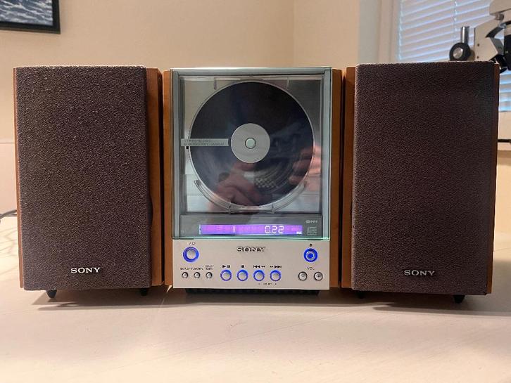 Sony CMT-EX1 nieuwstaat, Audio, Tv en Foto, Stereo-sets, Zo goed als nieuw, Cd-speler, Tuner of Radio, Speakers, Sony, Microset