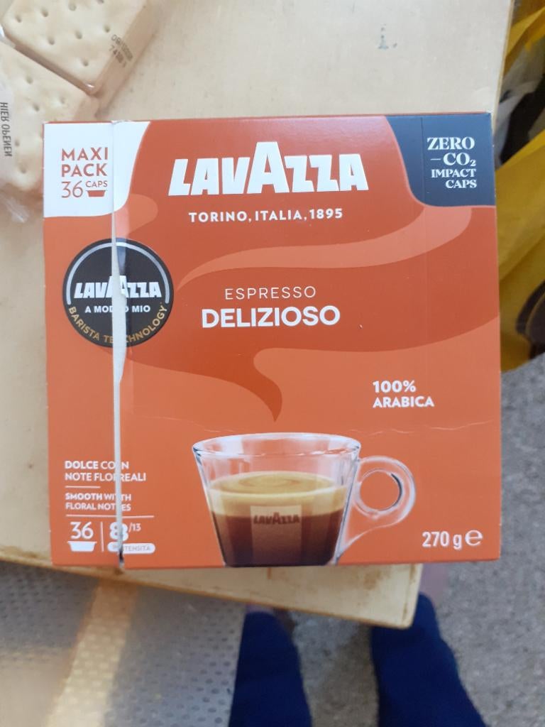 Koffiecups Modo Mio 36 stuks Lavazza, Ophalen of Verzenden