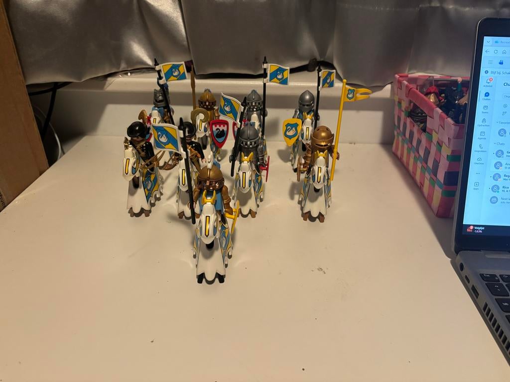 Playmobil zwanen ridders, Ophalen of Verzenden, Gebruikt, Los playmobil