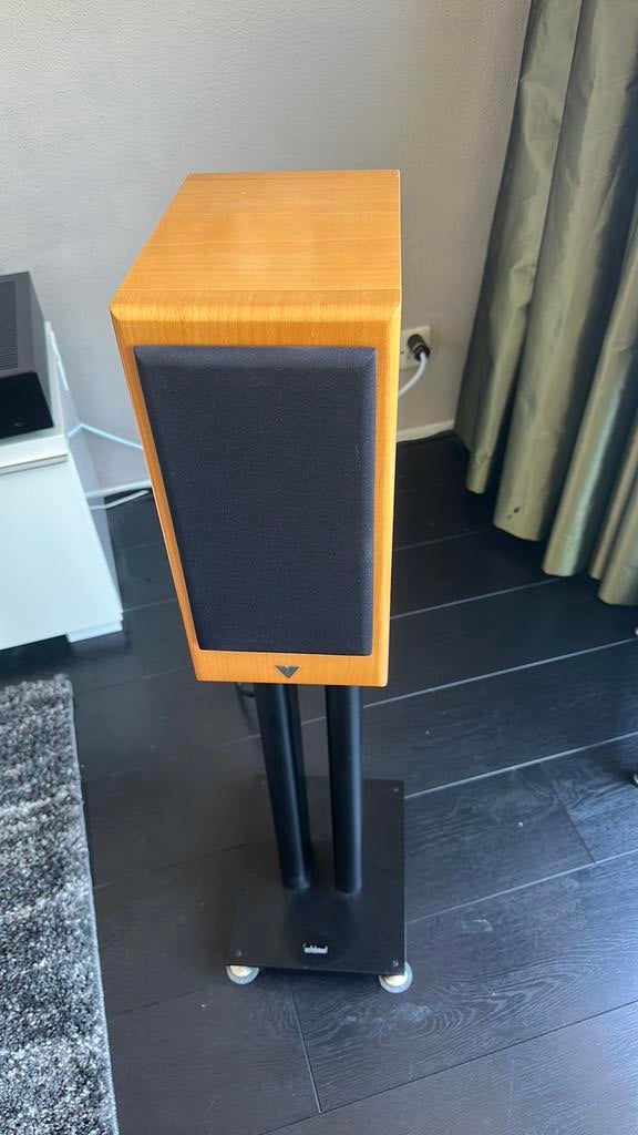 Vienna Acoustic Haydn Grand met Solidsteel stands, Audio, Tv en Foto, Luidsprekers, Zo goed als nieuw, 60 tot 120 watt, Front, Rear of Stereo speakers