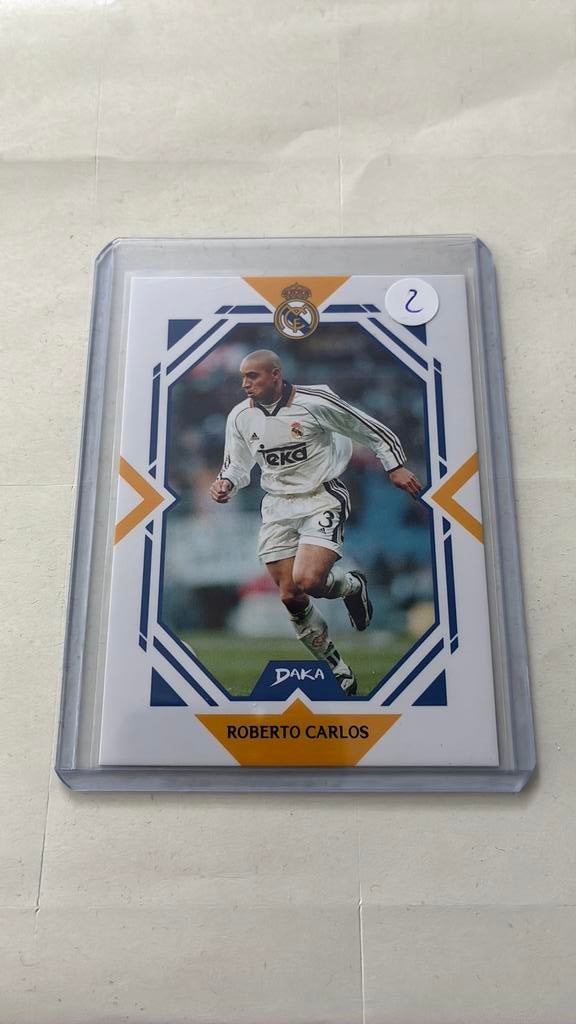 Daka card roberto carlos, Ophalen of Verzenden, Zo goed als nieuw, Plaatje