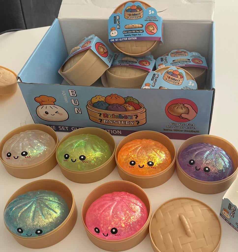 Squishy Dumpling  8,5cm diverse 2 voor €11, Ophalen of Verzenden, Nieuw