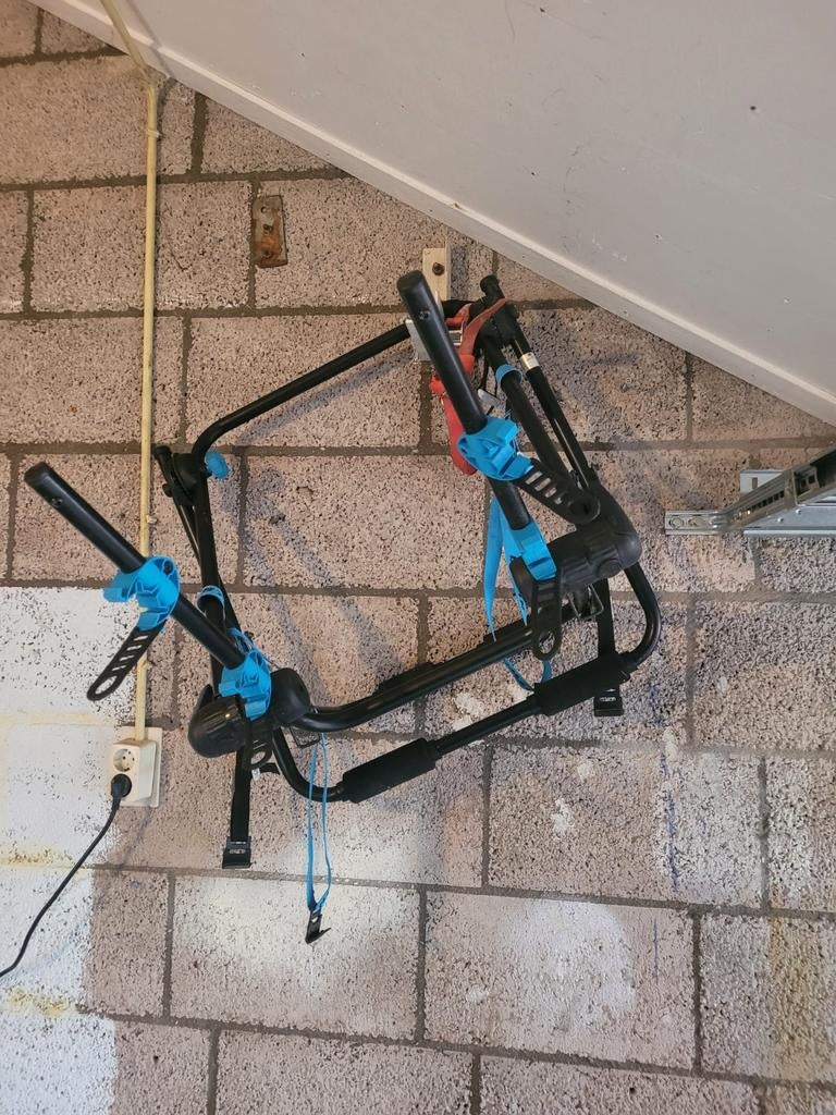 Fietsendrager voor 2 fietsen, Ophalen, Achterklepdrager