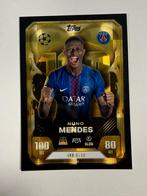 281 Nuno Mendes 100 Club Match Attax Extra 2026, Ophalen of Verzenden, Nieuw, Buitenlandse clubs, Poster, Plaatje of Sticker