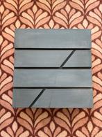 Grijze brievenbus, Tuin en Terras, Brievenbussen, Ophalen of Verzenden, Gebruikt, Staal, Wandbrievenbus