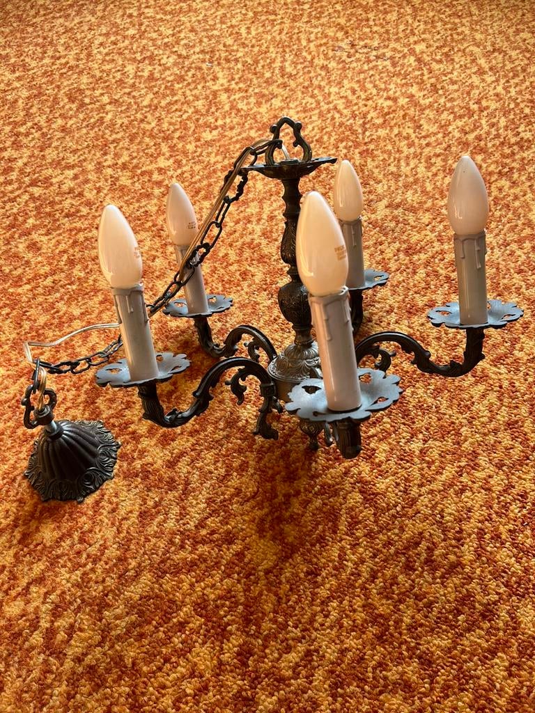 Kroonluchter, Huis en Inrichting, Lampen | Kroonluchters, Ophalen, Zo goed als nieuw