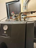 COMPLETE CV PALLET KACHEL KW 20, Huis en Inrichting, Kachels, Ophalen, Gebruikt, Pelletkachel, Vrijstaand