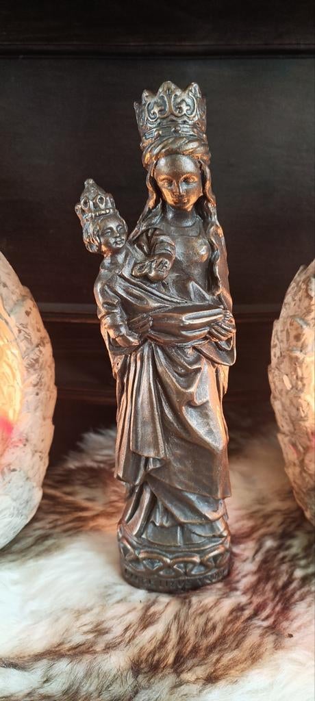 Maria beeld kapel in het zand Roermond, Ophalen of Verzenden, Koper of Brons