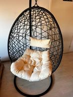 Ei hangstoel, Ophalen, Gebruikt, Zwart, Metaal