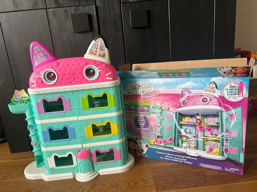Gabby's Poppenhuis: Het Meow-tastische Speelhuis, Ophalen, Zo goed als nieuw, Poppenhuis