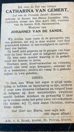 Catharia van Gemert Boxtel 1850, Verzamelen, Ophalen of Verzenden