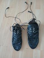 Zwarte sandalen met veters en bloemen, Ophalen of Verzenden