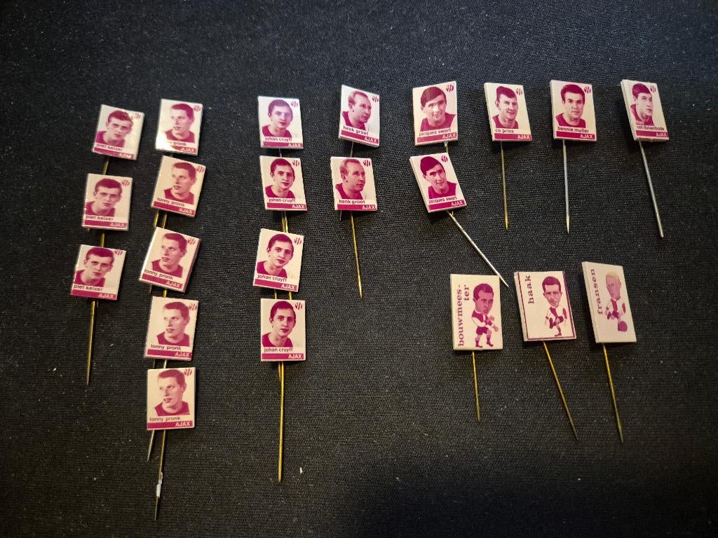 Ajax speldjes, Verzamelen, Speldjes, Pins en Buttons, Ophalen, Zo goed als nieuw, Sport, Speldje of Pin