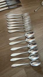Verzilverd dinerbestek Gero100 puntfilet, Ophalen of Verzenden, Zo goed als nieuw, Zilver