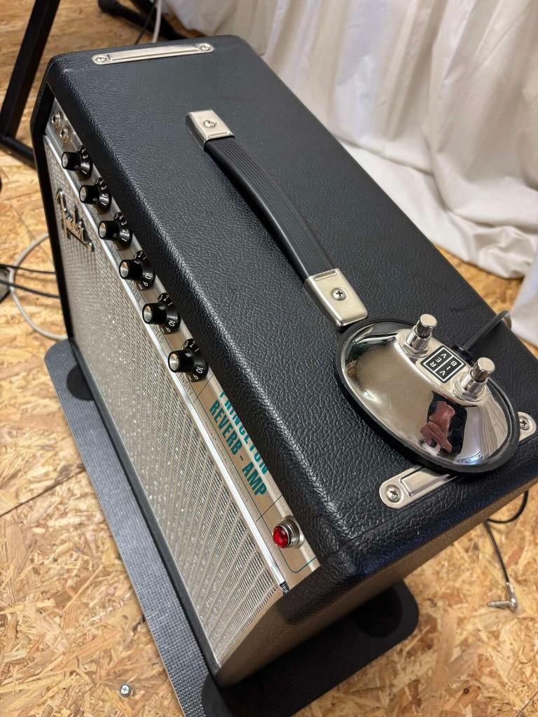 Fender '68 Custom Princeton Reverb, Muziek en Instrumenten, Versterkers | Bas en Gitaar, Ophalen, Gebruikt, Minder dan 50 watt