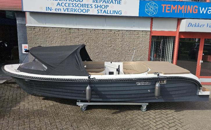 Waeghals 590 Tender met Honda 20pk veel opties, Watersport en Boten, Sloepen, Nieuw, 10 tot 30 pk, 3 tot 6 meter, Buitenboordmotor