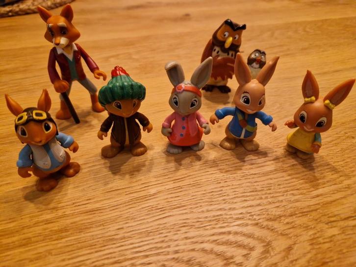 Peter Rabbit plastic figuurtjes, Kinderen en Baby's, Speelgoed | Actiefiguren, Ophalen of Verzenden