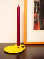 Blaker kandelaars geel 2x | design Hanna Zoon | nieuw, Overige kleuren, ., Ophalen of Verzenden, Metaal