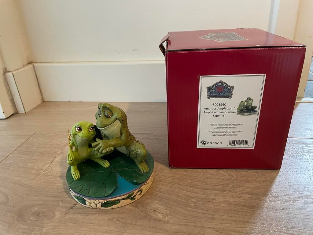 Disney traditions Jim Shore Tiana and Naveen as Frogs, Ophalen of Verzenden, Zo goed als nieuw, Dier