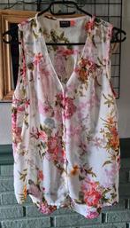 Only topje met bloemenprint, Maat 38/40 (M), Wit, Ophalen of Verzenden, Zo goed als nieuw