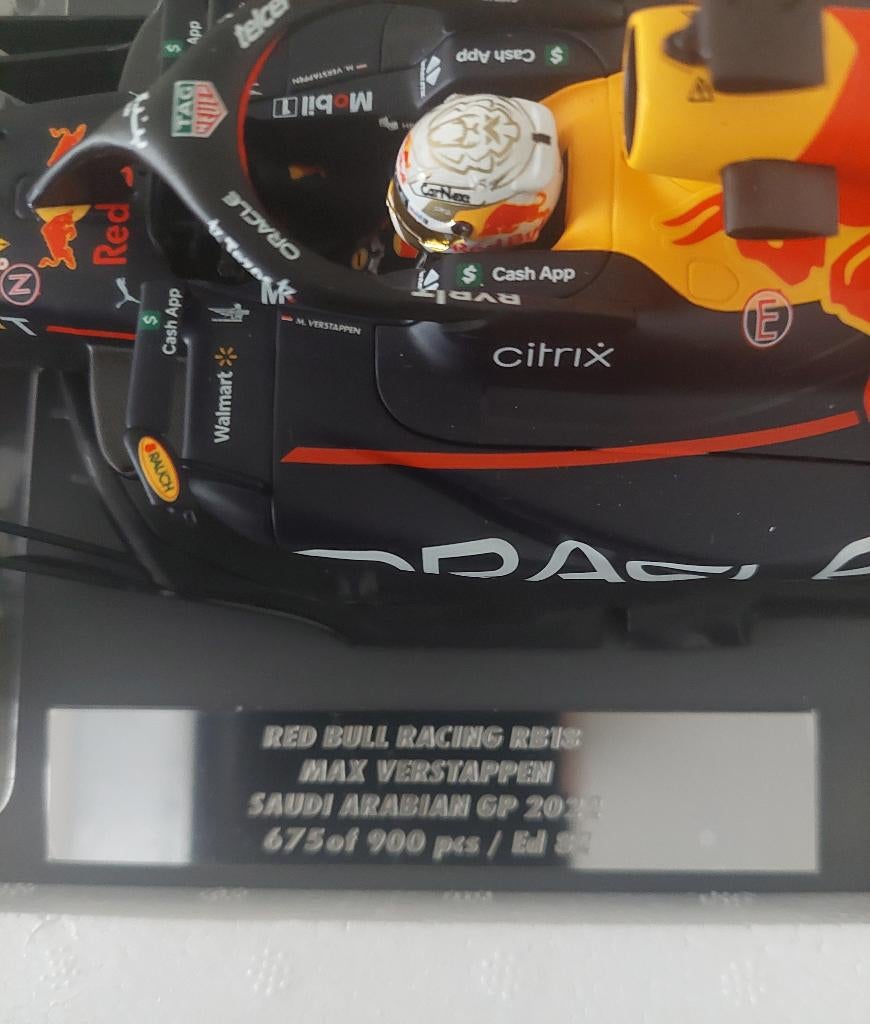 Max Verstappen 1:18, Verzamelen, Ophalen of Verzenden, Nieuw, Formule 1