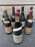 8 oudere flessen wijn., Verzamelen, Wijnen, Ophalen, Frankrijk, Rode wijn