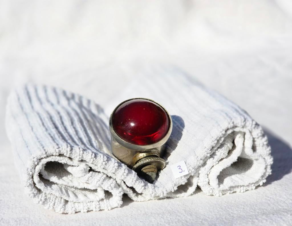 Fiets achterlicht oldtimer Vintage lamp, Ophalen of Verzenden, Gebruikt