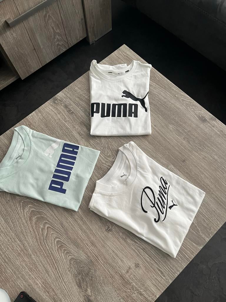 Puma meisjes t-shirts maat 152 zo goed als nieuw, Kinderen en Baby's, Kinderkleding | Maat 152, Ophalen, Zo goed als nieuw, Meisje
