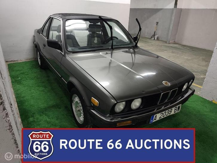 BMW 320i Baur TC | 1985 | Route 66 Auctions, Auto's, Oldtimers, Bedrijf, Te koop, BMW, Benzine, Overige carrosserieën, Handgeschakeld
