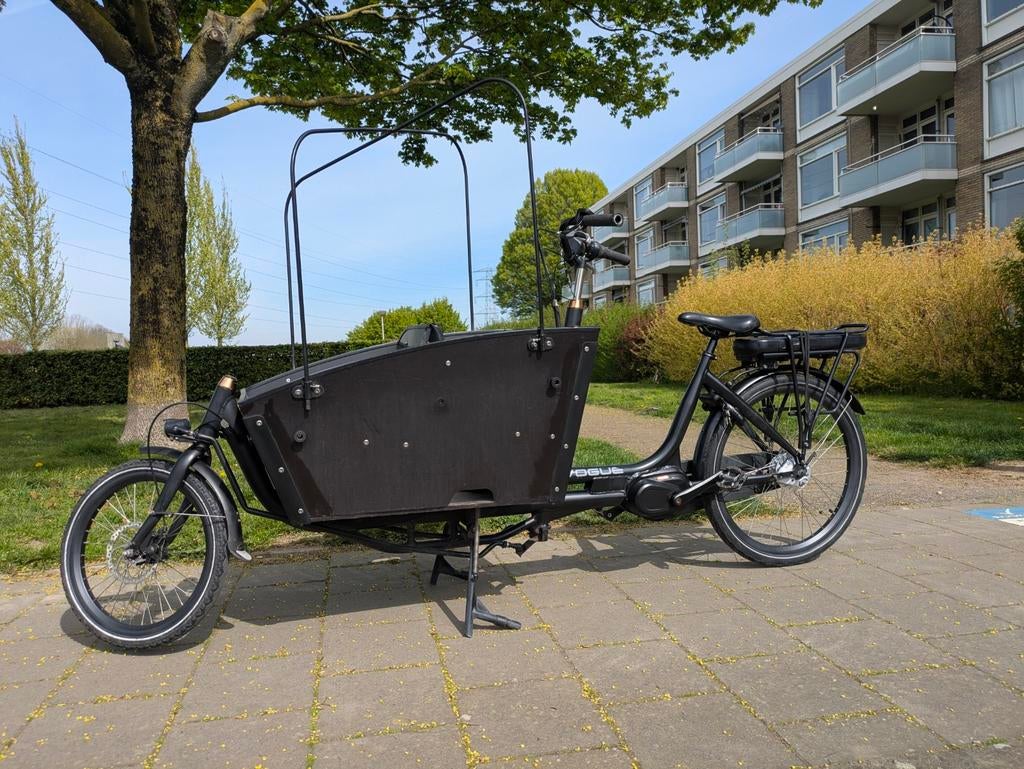 Vogue Carry 2 bakfiets ( goed onderhoud ) nette staat, Ophalen, Zo goed als nieuw, 4 kinderen of meer