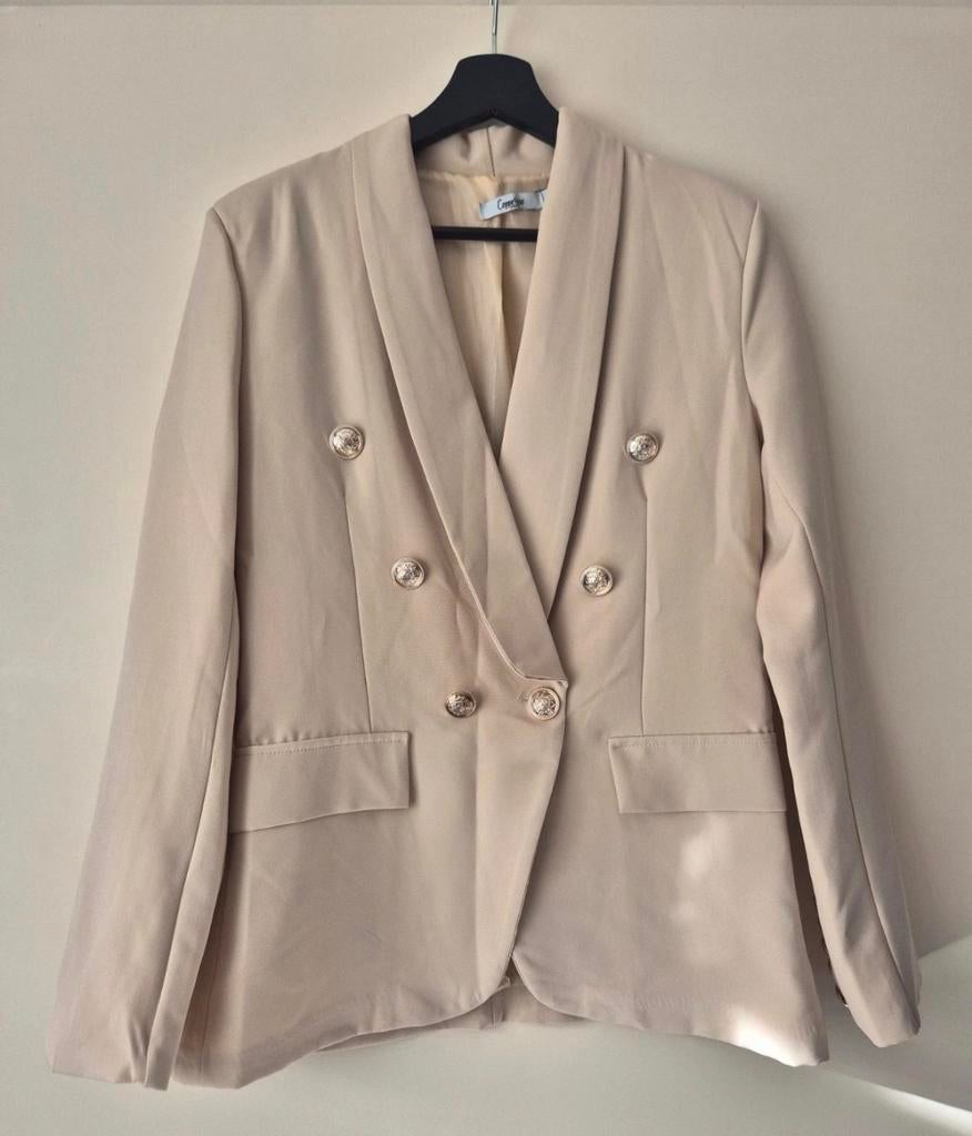 Copperose Paris blazer maat L, Copperose Paris, Ophalen of Verzenden, Zo goed als nieuw, Beige