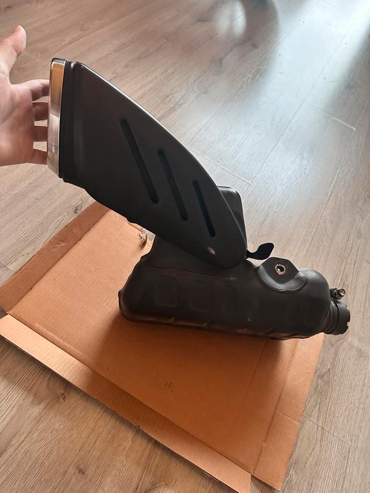 Gebruikte Stock Uitlaat Suzuki GSXR750 K7 2006/2007, Motoren, Onderdelen | Suzuki, Gebruikt, Ophalen of Verzenden