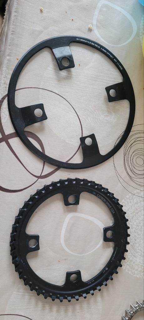 Gates CDX 46T 4-arms Tandwiel voor Belt Drive, Crankstel of Pedalen, Gates, Nieuw, Ophalen of Verzenden