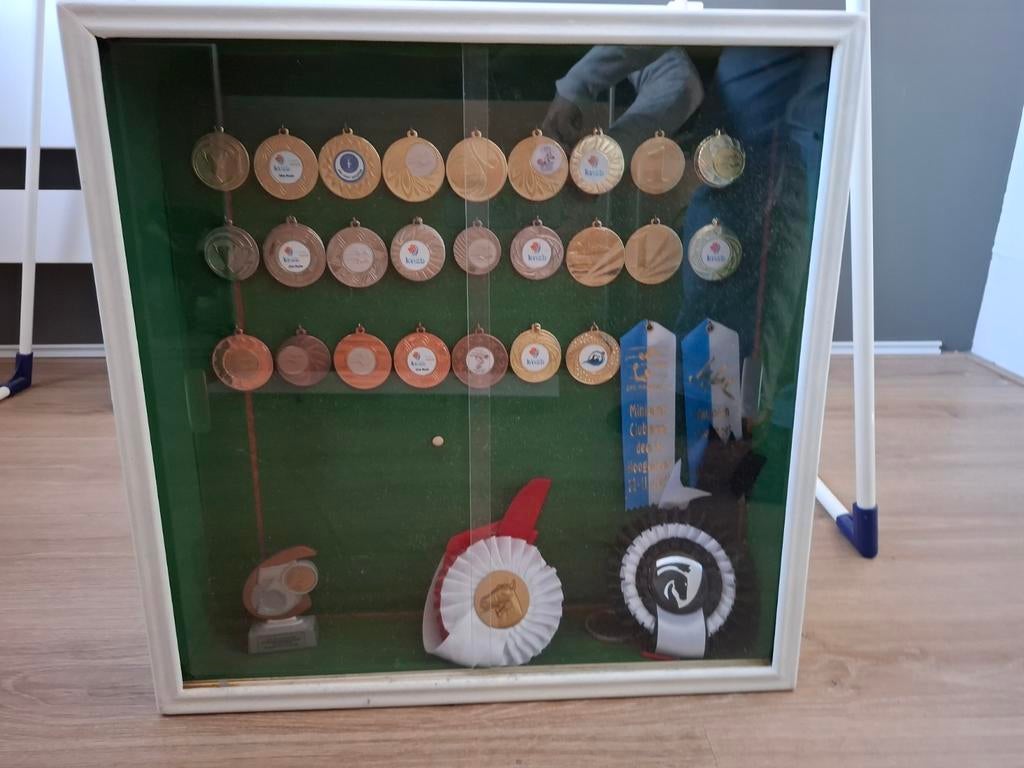 Prijzenkast teab, Ophalen